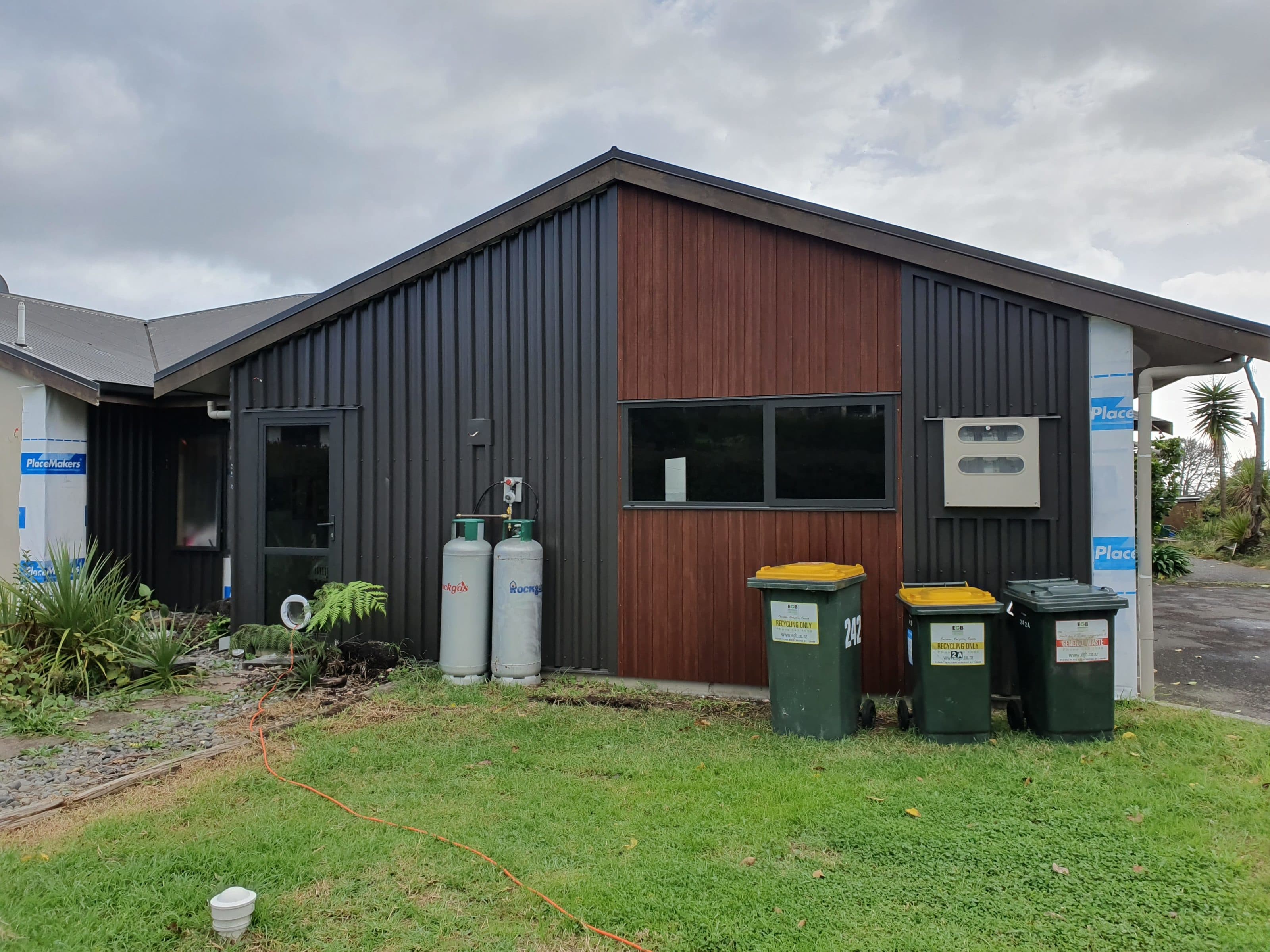 Residential re-cladding project by ADCO Roofing